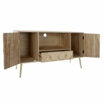 TV-Möbel DKD Home Decor 118 x 40 x 65 cm Metall Hellbraun Paulonia-Holz Kiefer