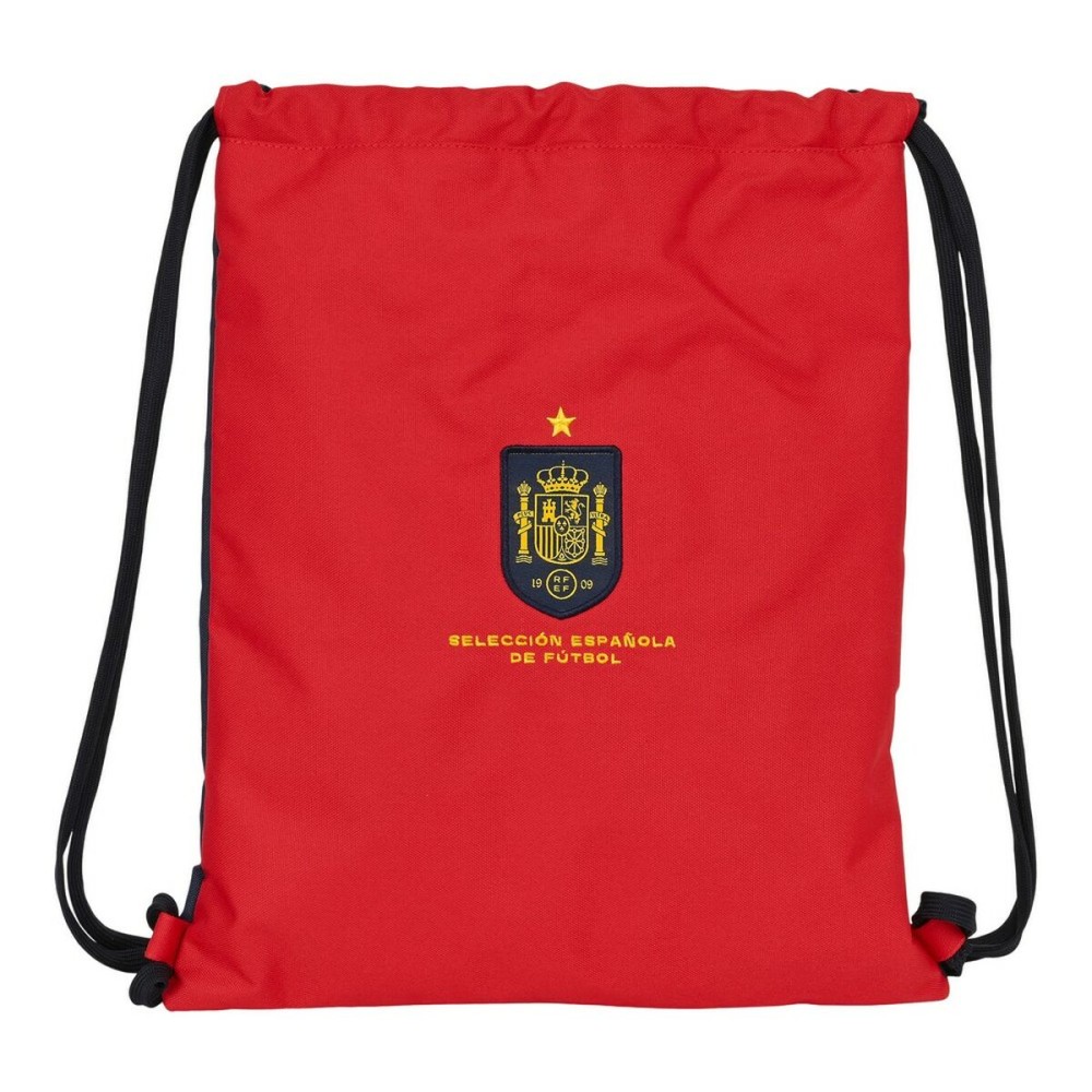 Backpack with Strings RFEF Blue Red 35 x 40 x 1 cm