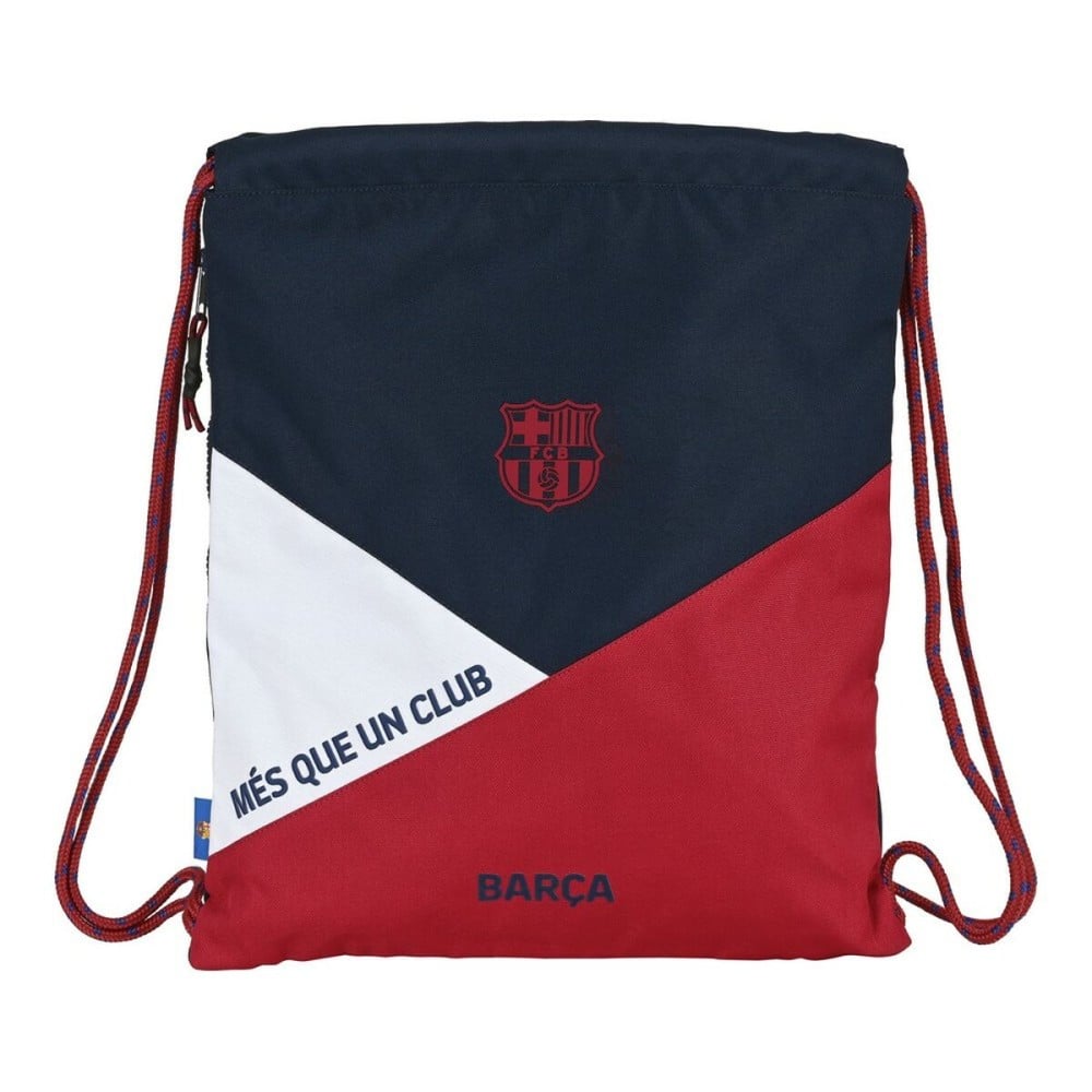 Sac à dos serré par des ficelles F.C. Barcelona Corporativa Bleu Bordeaux 35 x 40 x 1 cm