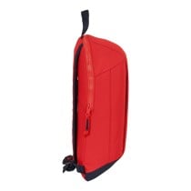 Lässiger Rucksack RFEF Rot Blau (22 x 39 x 10 cm)