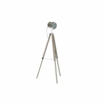 Floor Lamp DKD Home Decor Metal Wood Silver Light brown Tripod (66 x 66 x 142 cm)