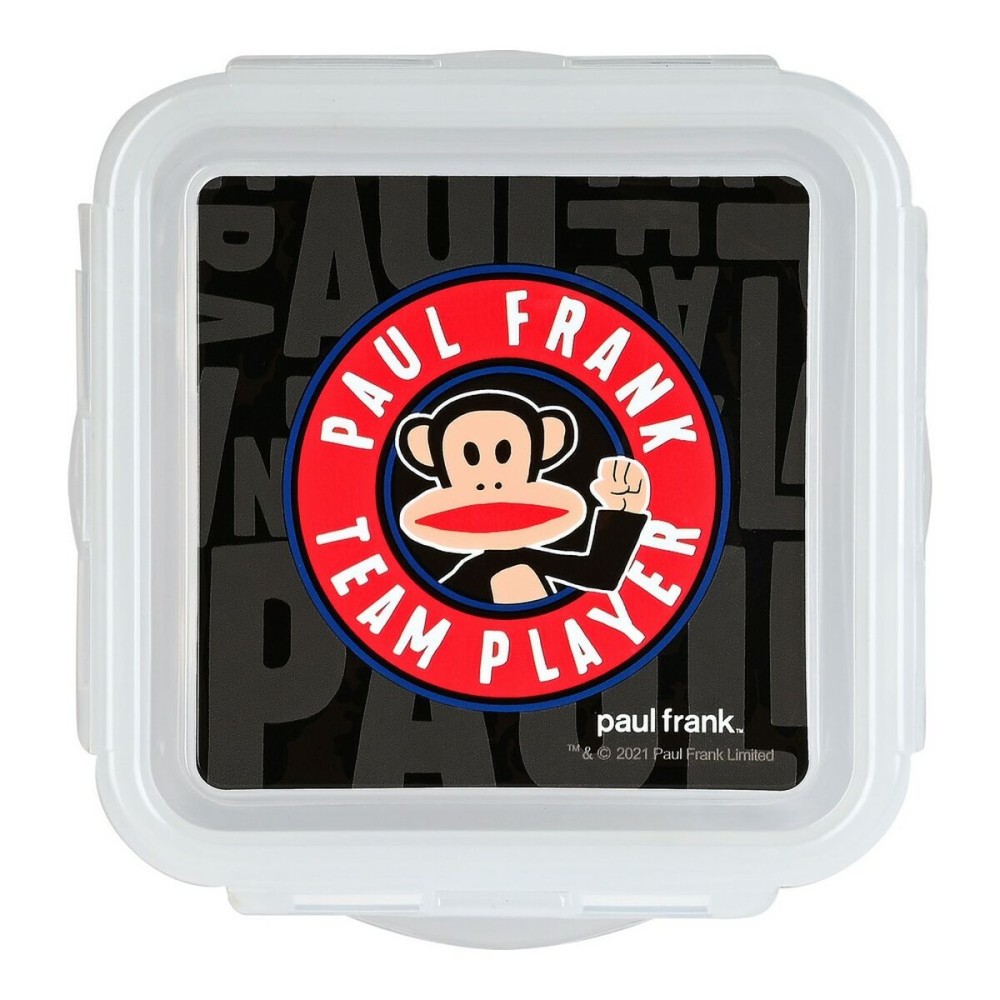 Boîte à lunch Paul Frank Team player Polyuréthane Noir (13 x 7.5 x 13 cm)