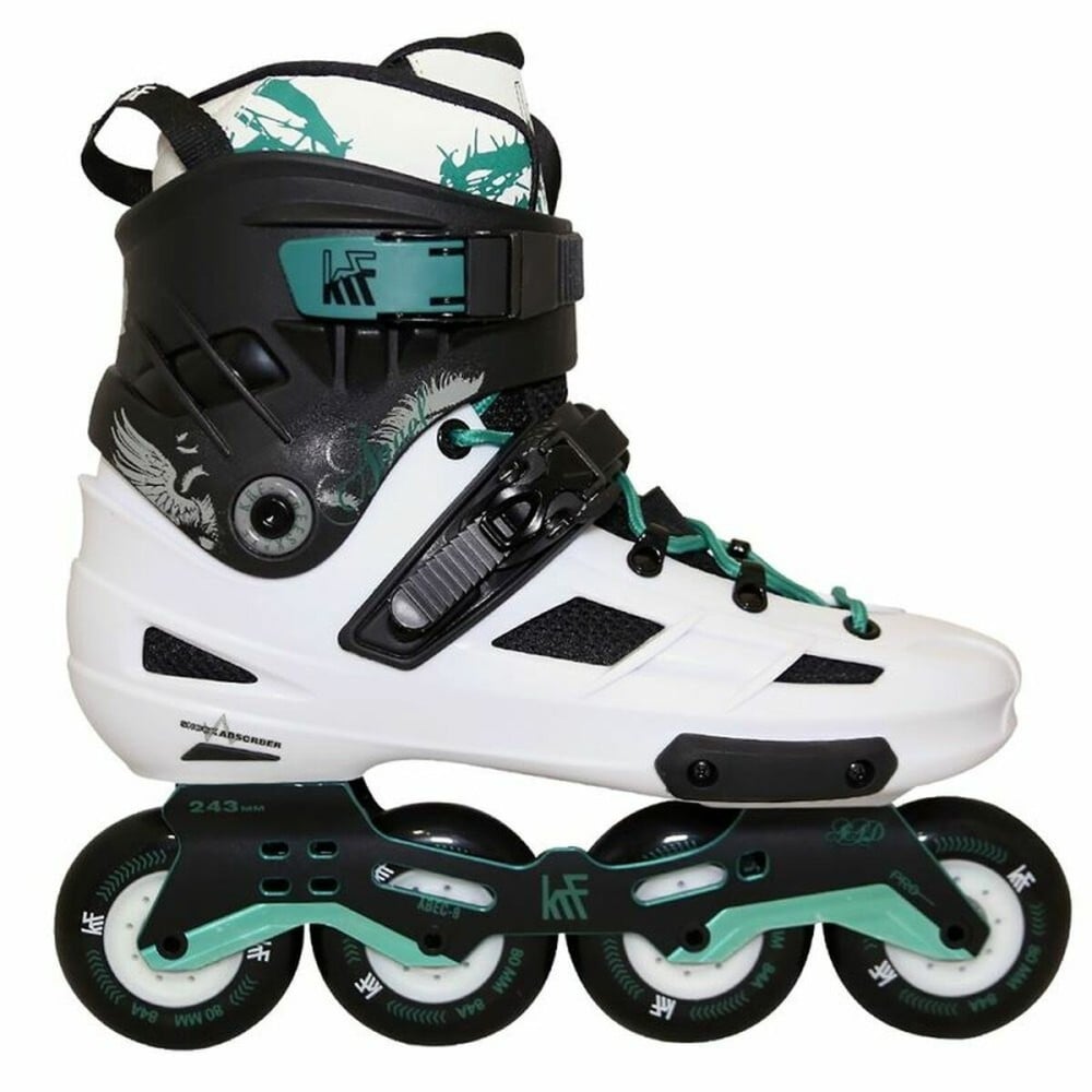 Rollers en ligne KRF Freeskate Ange Blanc Adultes