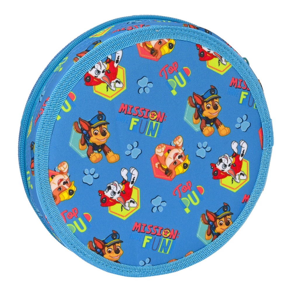 Pochette crayons The Paw Patrol Friendship Rond Bleu (18 Pièces)