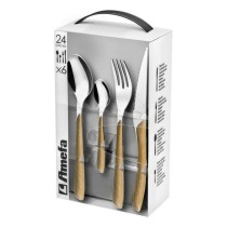 Cutlery set Amefa Eclat Stainless steel ABS 24 Pieces