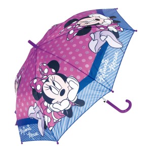 Automatic Umbrella Minnie Mouse Lucky Pink (Ø 84 cm)