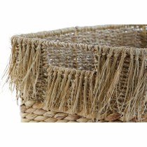 Set de basket DKD Home Decor Marron Multicouleur Naturel Frange 40 x 30 x 26 cm