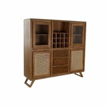 Displayständer DKD Home Decor Kristall Braun Rattan Akazienholz (160 x 41 x 153 cm)