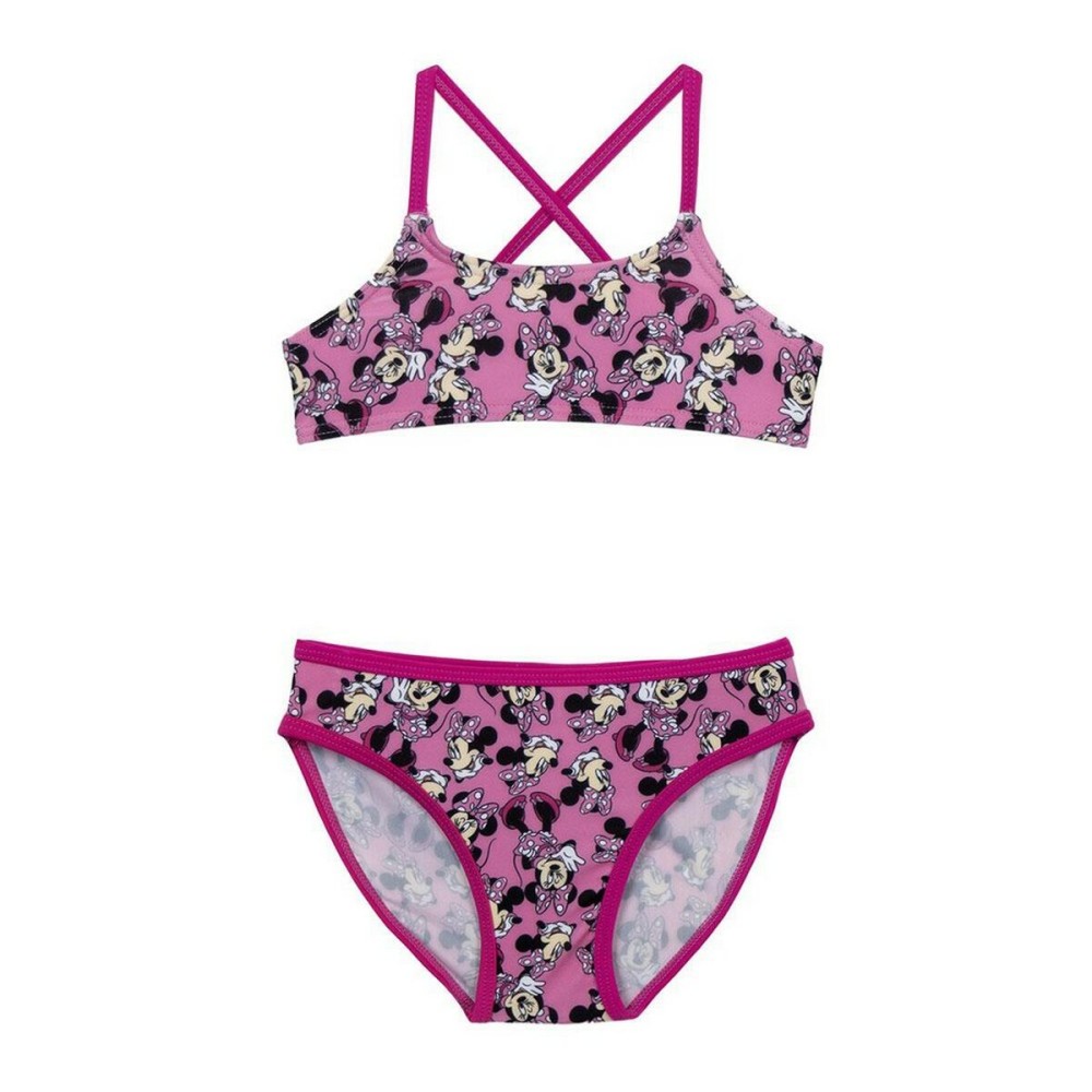 Bas de Bikini Pour Filles Minnie Mouse Rose