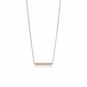 Collier Femme Sif Jakobs SJ-C1011-CZ-RG 38 cm