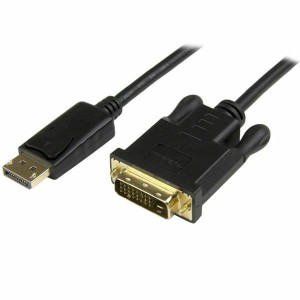 DisplayPort-Kabel zu DVI Startech DP2DVI2MM3 95 cm Schwarz