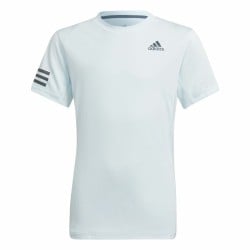 Kurzarm-T-Shirt für Kinder Adidas Club Tennis 3 bandas Weiß