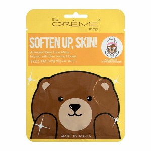 Facial Mask The Crème Shop Soften Up, Skin! Bear (25 g)