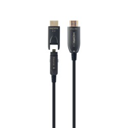 Câble HDMI GEMBIRD CCBP-HDMID-AOC-30M Noir 30 m