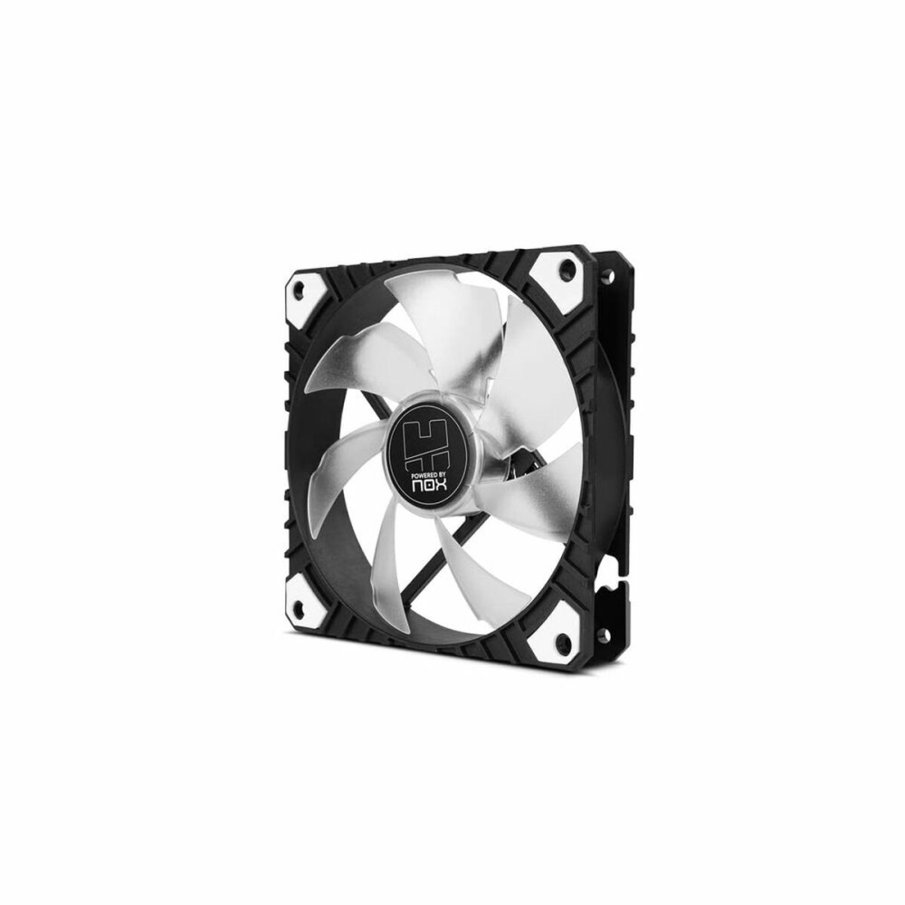 Box Ventilator Nox-Xtreme H-Fan Pro LED WHITE Ø 12 cm (1 Stück)