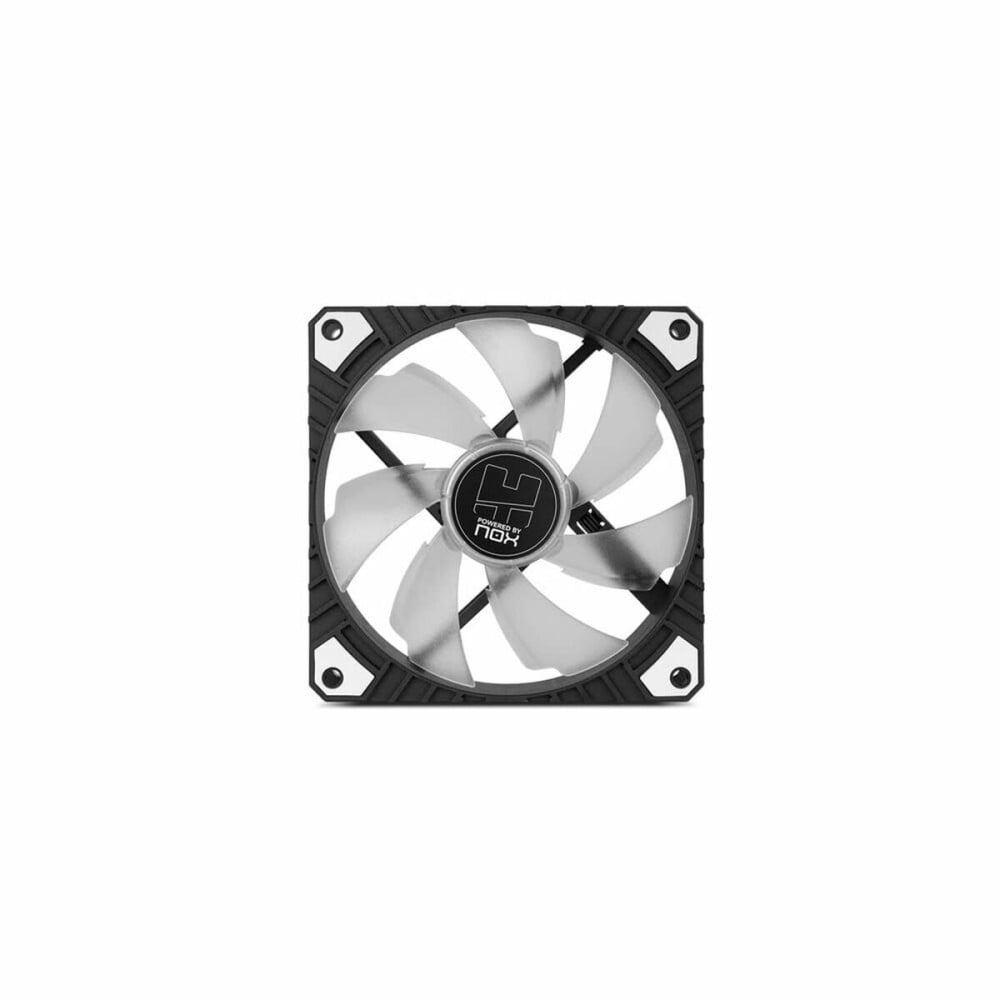 Ventillateur de cabine Nox-Xtreme H-Fan Pro LED WHITE Ø 12 cm (1 Unité)