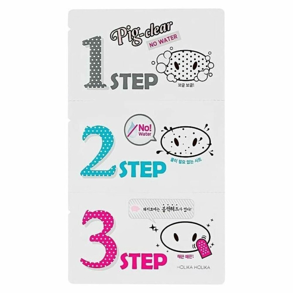 Masque facial Peel Off Holika Holika Pig-clear No Water3 Step