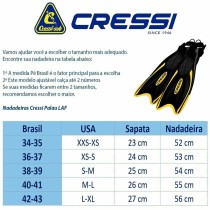 Schwimmflossen Cressi-Sub Palau Schwarz (38 - 41)