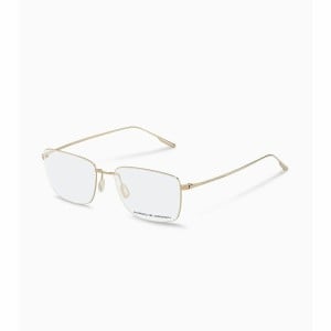 Monture de Lunettes Homme Porsche P8382-B Doré Ø 53 mm