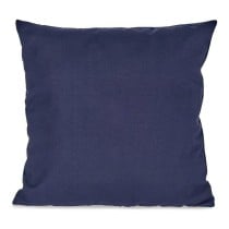 Coussin Velours Bleu Polyester (45 x 13 x 45 cm)