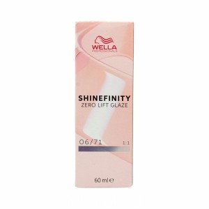 Dauerhafte Coloration Wella Shinefinity Nº 06/71 (60 ml)