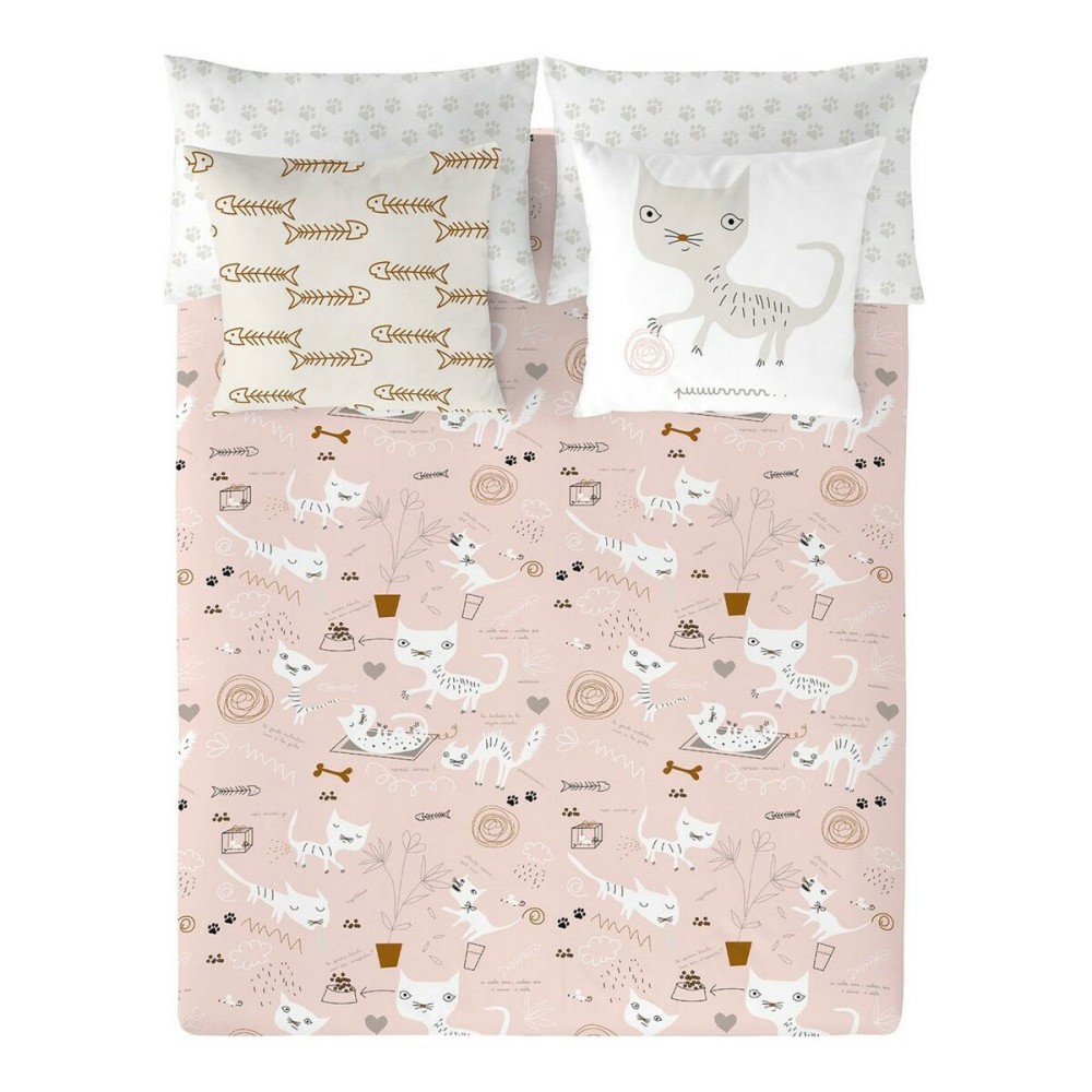 Housse de Couette Panzup Cats Lit king size (260 x 220 cm)