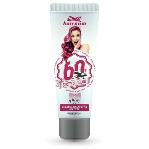 Demi-permanentes Färbemittel Hairgum Sixty's Color Aubergine (60 ml)