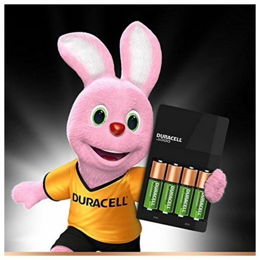 Charger + Rechargeable Batteries DURACELL CEF14 2 x AA + 2 x AAA HR06/HR03 1300 mAh (1 Unit)