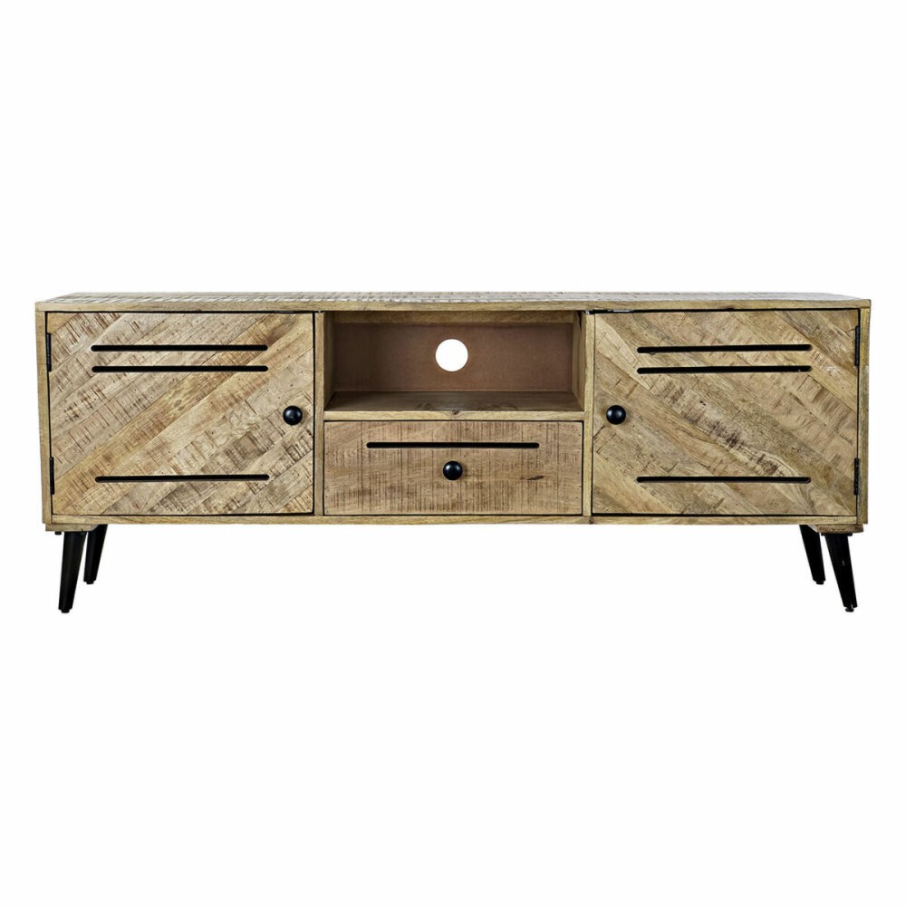 TV-Möbel DKD Home Decor Braun Metall Mango-Holz (150 x 59 x 40 cm)