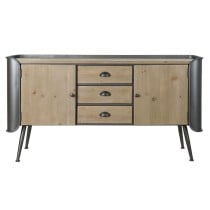 Meubles de télévision DKD Home Decor 144 x 47 x 76 cm Naturel Gris Métal