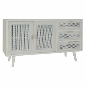 Anrichte DKD Home Decor Weiß Holz MDF (110 x 41 x 64 cm)