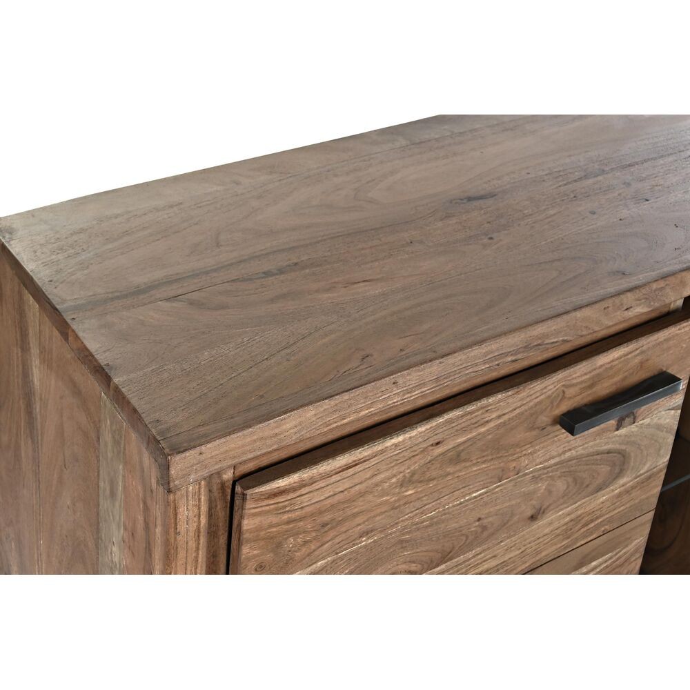 Sideboard DKD Home Decor Brown Crystal Acacia (175 x 40 x 78 cm)