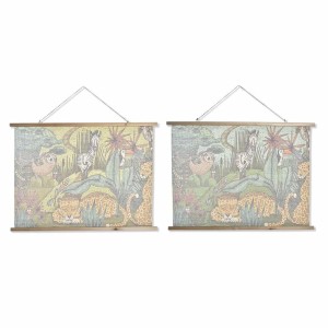 Bild DKD Home Decor Für Kinder tiere 100 x 2 x 75 cm (2 Stück)