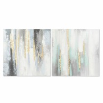 Bild DKD Home Decor abstrakt 80 x 3 x 80 cm Moderne (2 Stück)