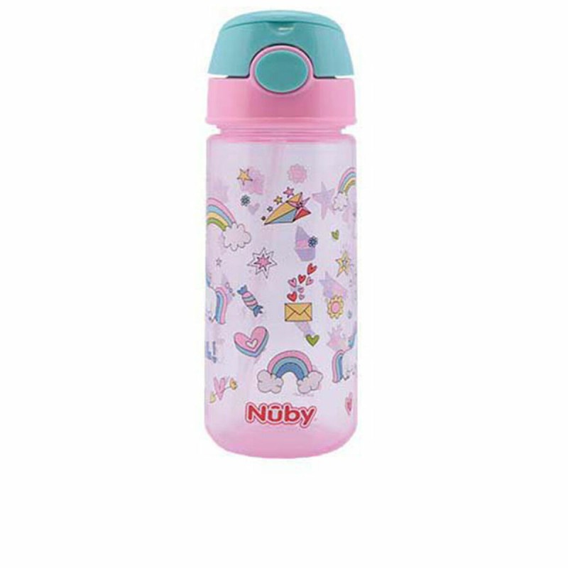 Training Glass Nûby Taza 540 ml Pink