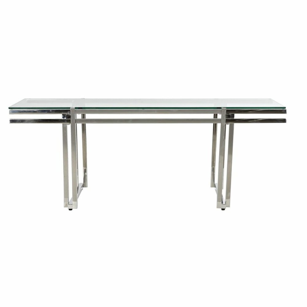 Centre Table DKD Home Decor Crystal Stainless steel (120 x 60 x 45 cm)