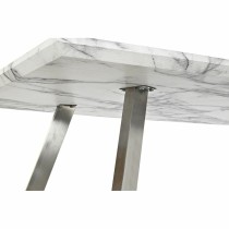 Dining Table DKD Home Decor Steel White 160 x 90 x 76 cm MDF Wood