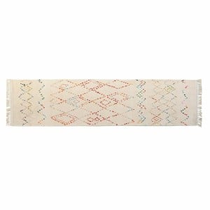 Tapis DKD Home Decor 60 x 240 x 0,7 cm Polyester Multicouleur Losanges