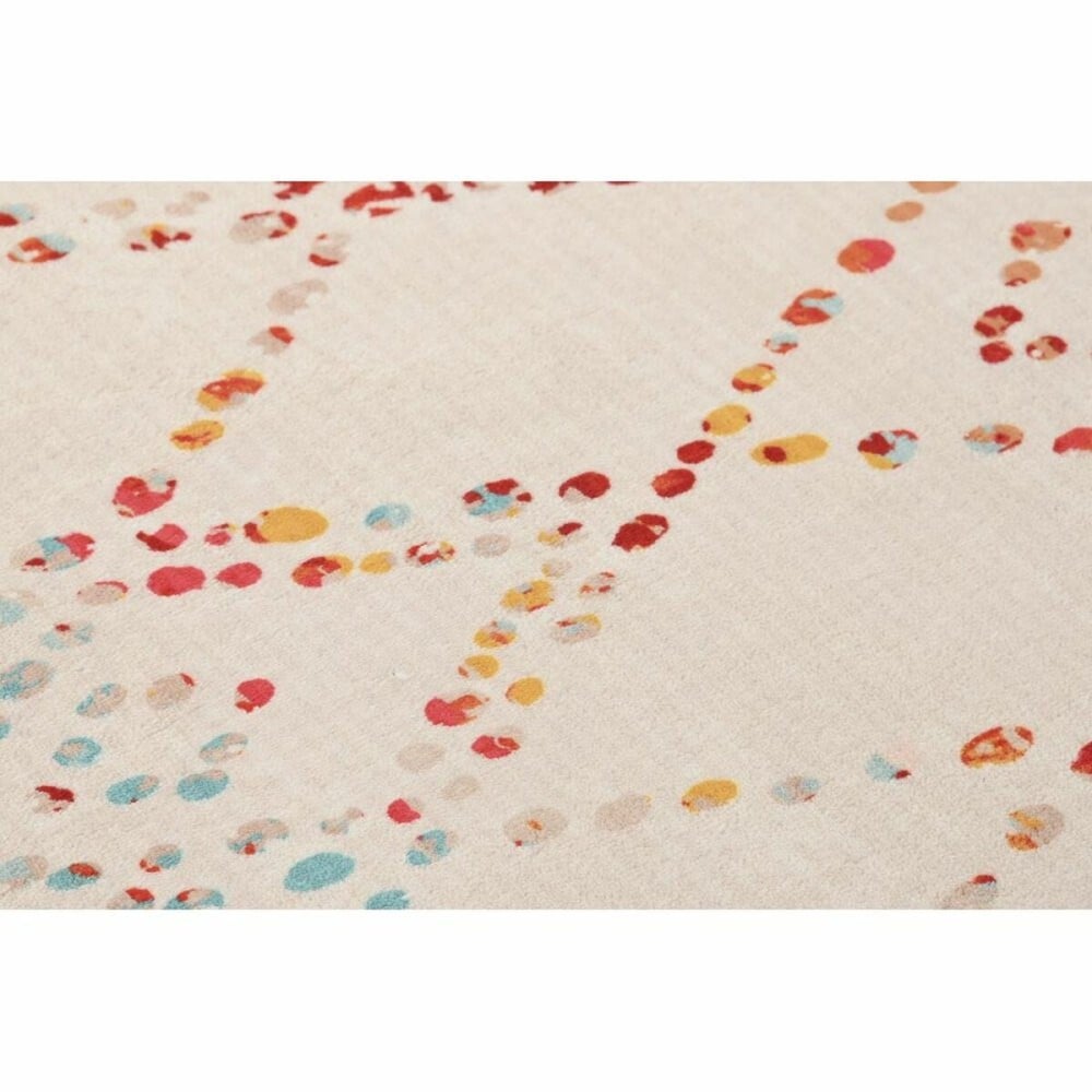 Tapis DKD Home Decor 60 x 240 x 0,7 cm Polyester Multicouleur Losanges