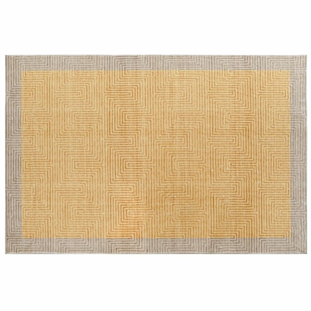 Carpet DKD Home Decor Yellow 200 x 290 x 0,7 cm