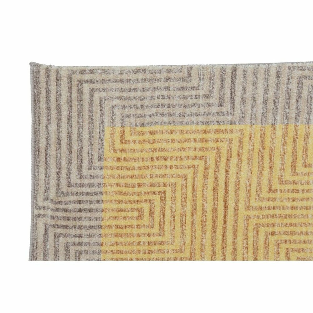 Carpet DKD Home Decor Yellow 200 x 290 x 0,7 cm