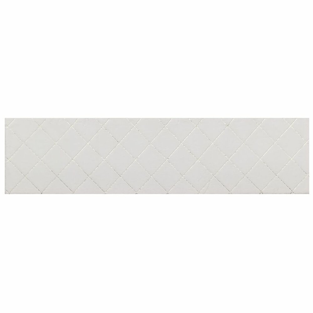 Teppich DKD Home Decor Weiß Rhombusse Moderne (60 x 240 x 2,2 cm)