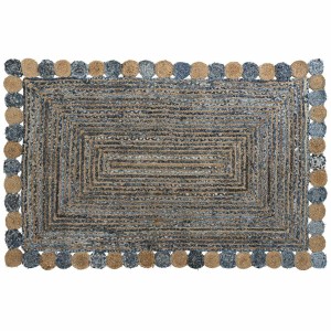 Teppich DKD Home Decor Blau Bunt Indianer (200 x 290 x 1 cm)