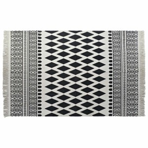 Tapis DKD Home Decor Noir Blanc (160 x 250 x 0,7 cm)