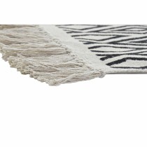 Carpet DKD Home Decor Black White (160 x 250 x 0,7 cm)