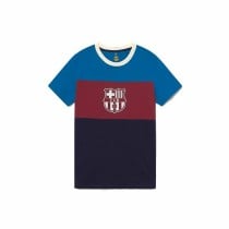 Kurzarm Fußballshirt für Kinder F.C. Barcelona Rot