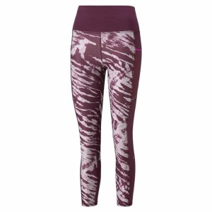 Leggings de Sport pour Femmes Puma run 5k 7/8 W Pourpre