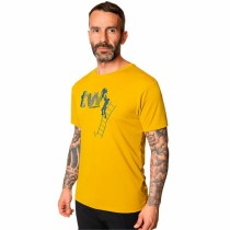 Herren Kurzarm-T-Shirt Trangoworld Konak Gelb