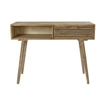 Console DKD Home Decor Fir Natural (99,5 x 40 x 75 cm)