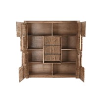 Schrank DKD Home Decor   145 x 40 x 153 cm Kristall Braun Akazienholz